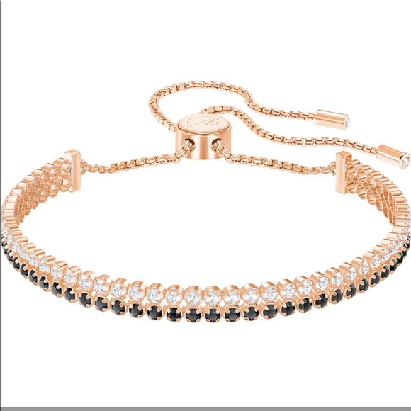 SWAROVSKI Subtle Bracelet Rose-Gold tone plated - Picture 1 of 8